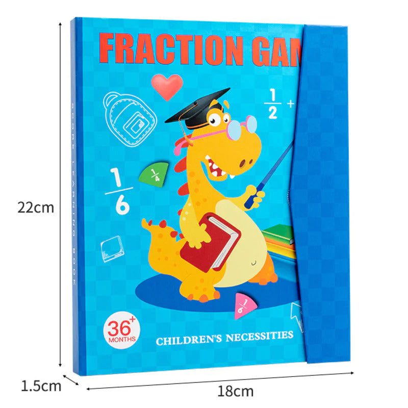 🏆ÚLTIMO DÍA DE REBAJAS 50 % DE DESCUENTO💖Tablero de Aprendizaje de Fracciones Magnético para Niños