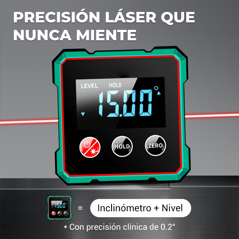📢🔧 OFERTÓN 50% DE DESCUENTO 🔥Ángulo digital magnético con láser electrónic