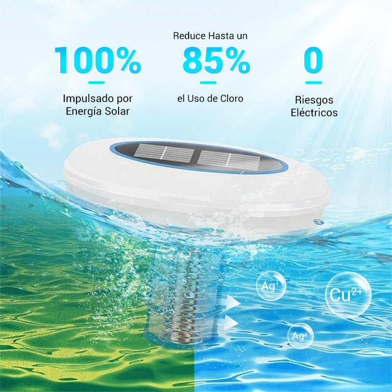 Ionizador Solar para Piscinas: ¡Disfruta de Agua Cristalina!