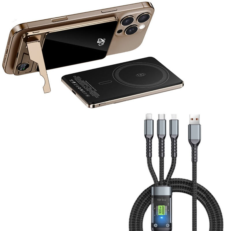 🔋✨Cargador Magnético Profesional para Viajeros y Profesionales 🧲 | 20W con cable y 15W inalámbrico | 10.000 mAh | Envío Rápido💥