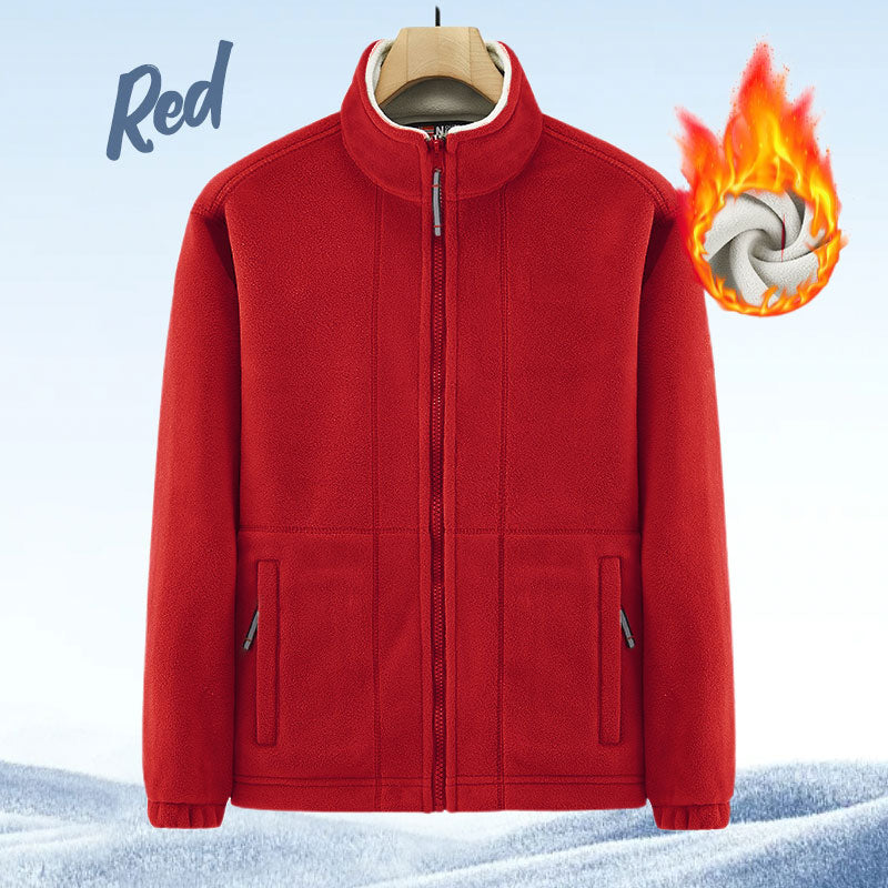 🔥Oferta Relámpago 50% DESCUENTO 🔥 Envío Gratis - Chaqueta de Forro Polar Doble Cara para Hombre