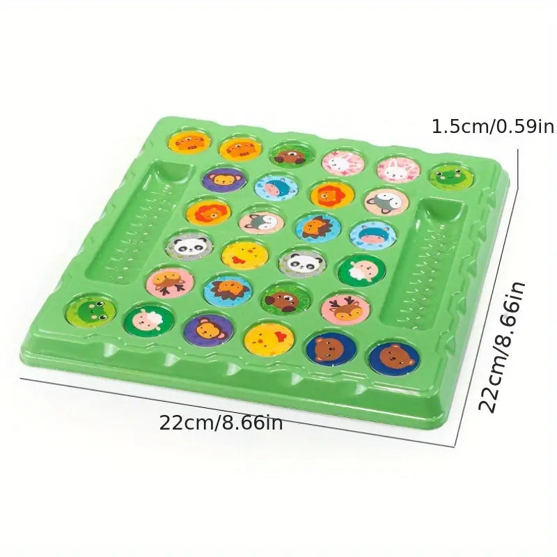 🎁 Ajedrez de Volteo Animal para Niños