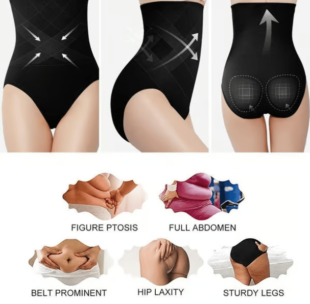 🔥 Compra 1 y Lleva 1 Gratis 👙 Panties Moldeadoras de Tiro Alto con Control de Abdomen