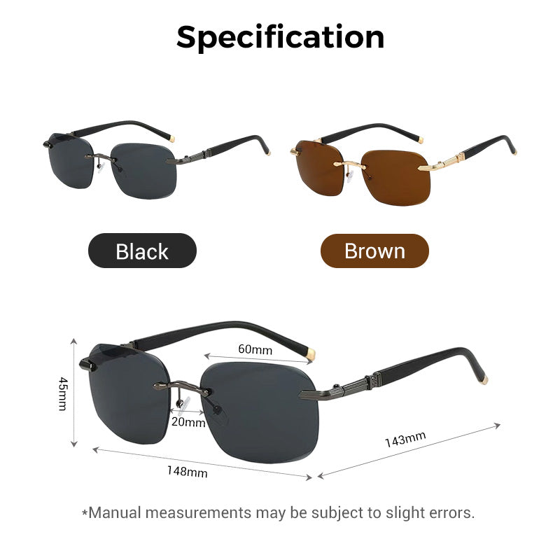 🕶️Gafas de sol en alta definición sin montura protectoras