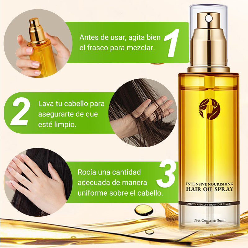 💫 ¡OFERTA DE VERANO! 🎉 Aceite Spray Nutritivo Intensivo para el Cabello