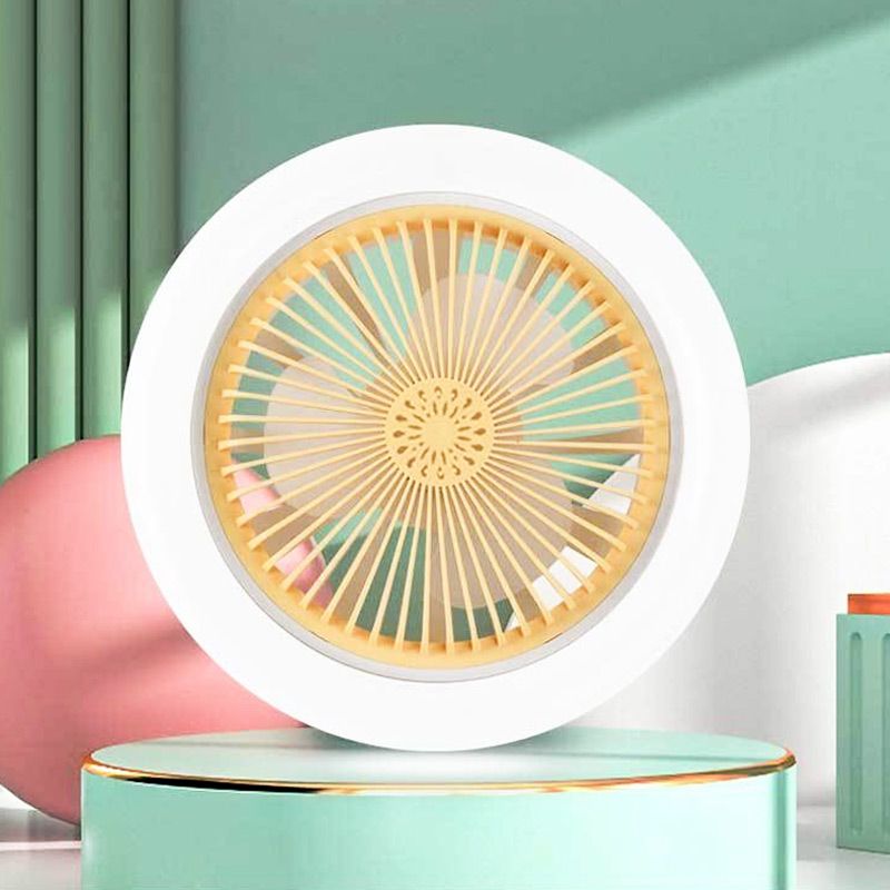 Lámpara LED 2 en 1 con ventilador para aromaterapia