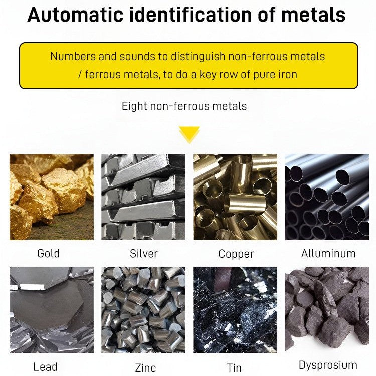 Detector de Escaneo de Metales de Alta Sensibilidad