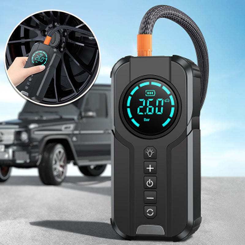 Máquina todo-en-uno de arranque de emergencia eléctrico de automóvil bomba de aire