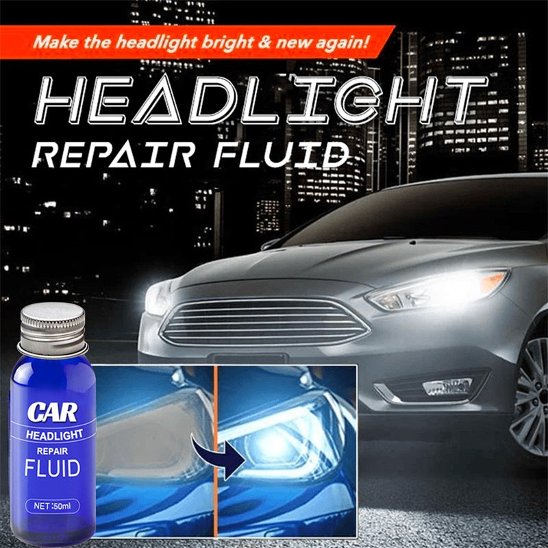 Líquido Reparador de Faros(Regalo Paño Antipolvo + Esponja)
