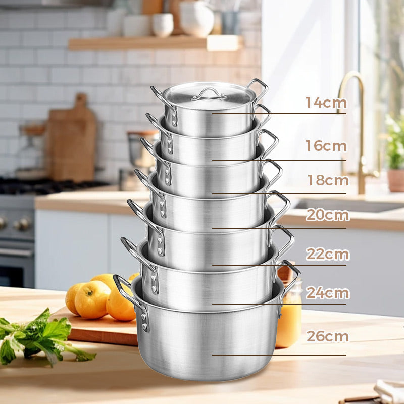 Oferta especial a buen precio-Set de 7 ollas Crock-Pot de aluminio