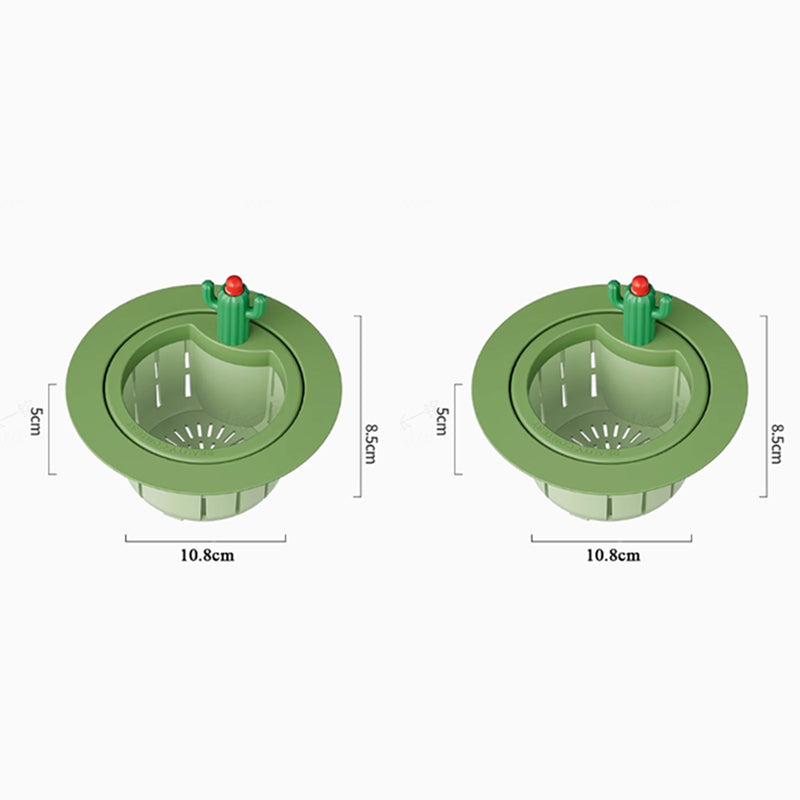 Simpático cactus para el desagüe del fregadero