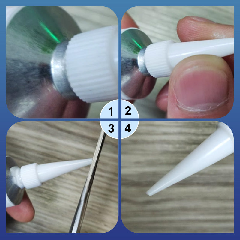 Sellador Adhesivo Universal de Silicona Negra para Aislamiento