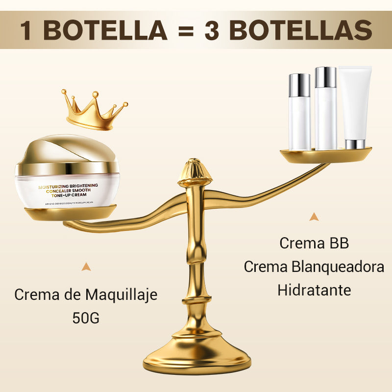 Corrector Iluminador Hidratante Crema Tónica Suave