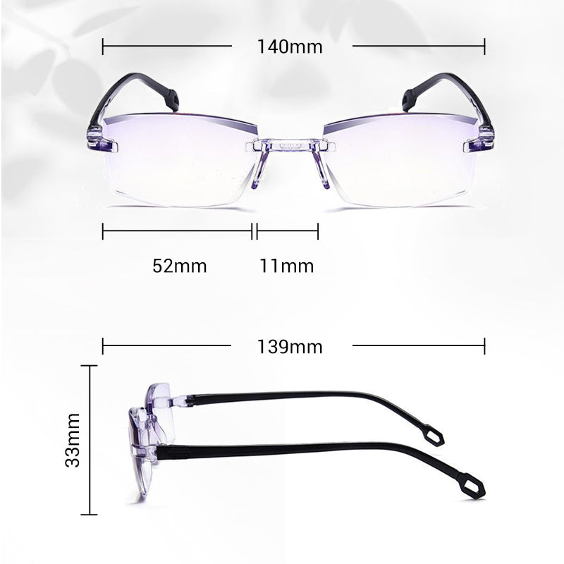 š„Nuevas Gafas de Lectura de Doble Uso Antiazules de Alta Dureza de ZafiroāØ