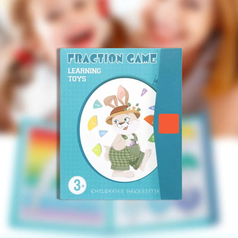 🏆ÚLTIMO DÍA DE REBAJAS 50 % DE DESCUENTO💖Tablero de Aprendizaje de Fracciones Magnético para Niños