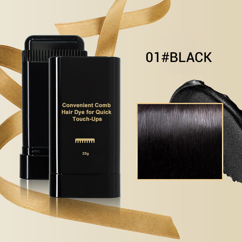 Tinte para el cabello con peine seguro y práctico