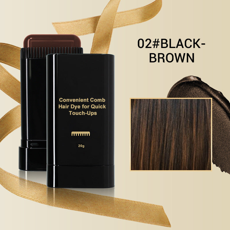 Tinte para el cabello con peine seguro y práctico