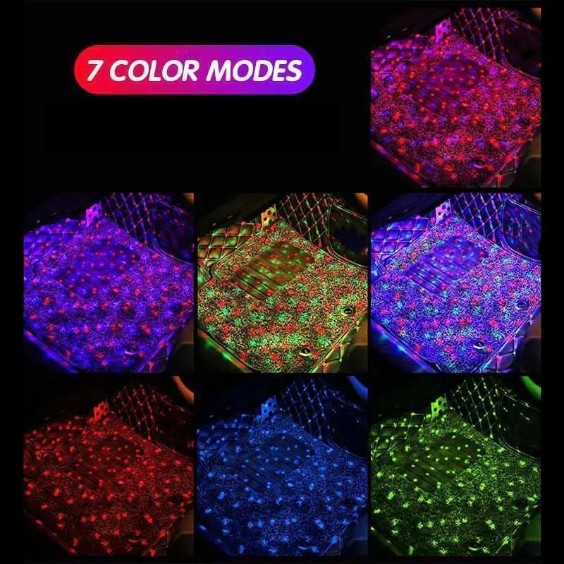 ⏳ Oferta especial por tiempo limitado⏰Carga inalámbrica LED ambiental LED