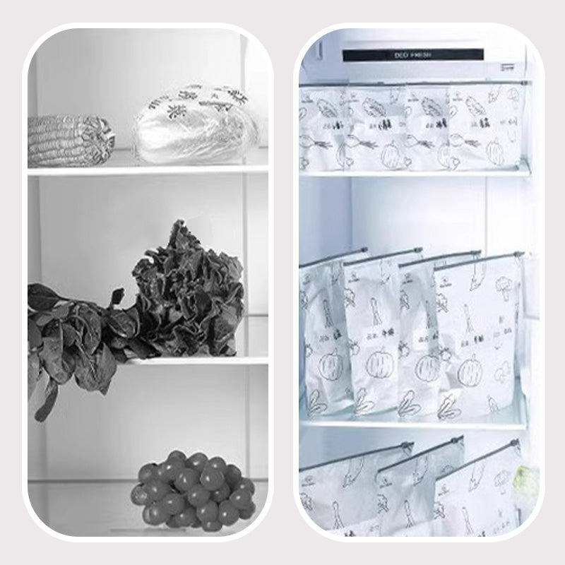 Bolsas de almacenamiento reutilizables con cierre de papel de aluminio