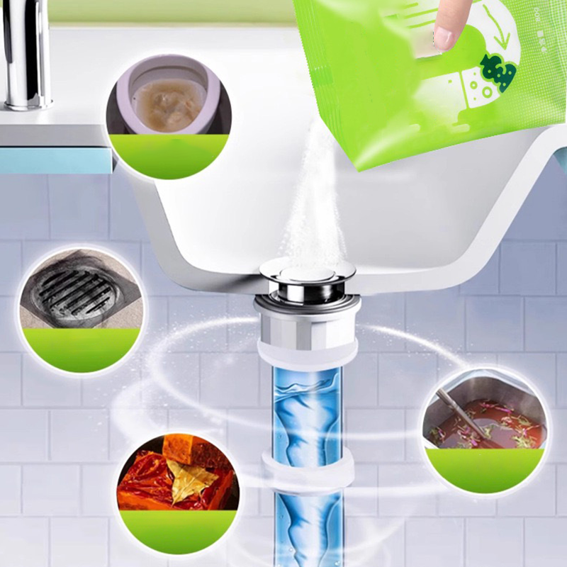 🔥Compre 1 y llévese 1 gratis🔥Potente polvo para dragado de tuberías