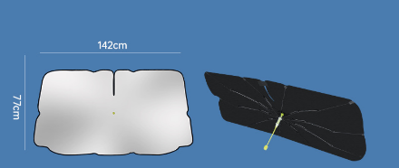 📢📢¡50 % DE DESCUENTO!! ⏰Parasol para coche