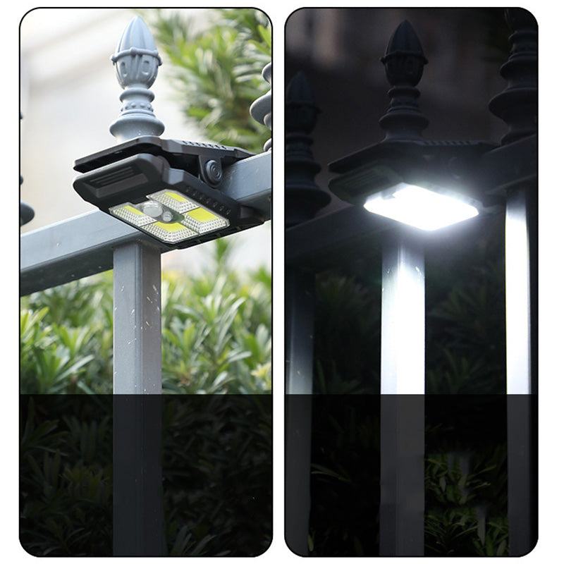 Luz solar con clip para exteriores y sensor de movimiento