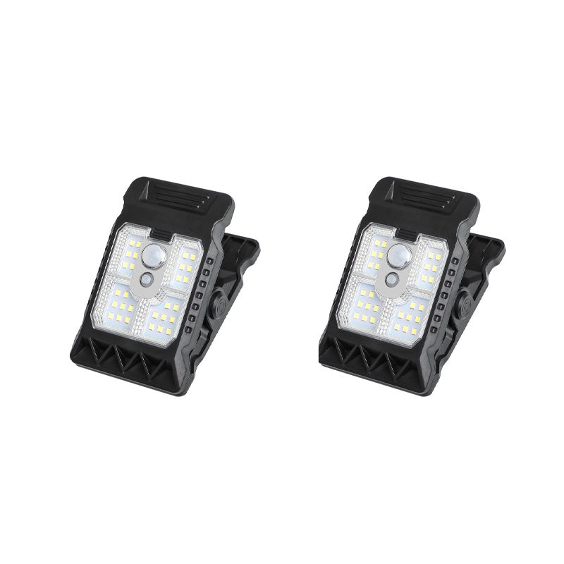 Luz solar con clip para exteriores y sensor de movimiento