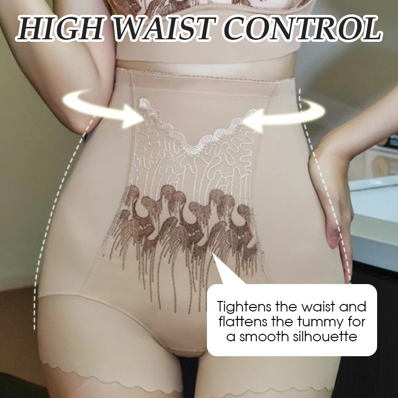 Pantalones cortos moldeadores de cintura alta para muje
