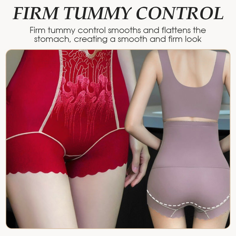 Pantalones cortos moldeadores de cintura alta para muje