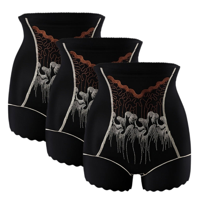 Pantalones cortos moldeadores de cintura alta para muje