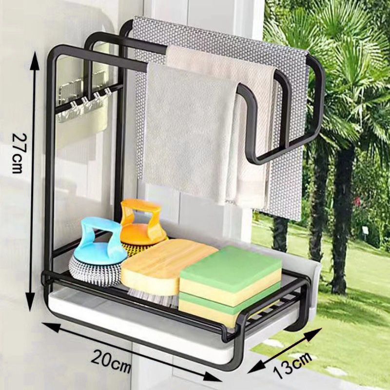 Organizador de trapos de cocina y escurridor