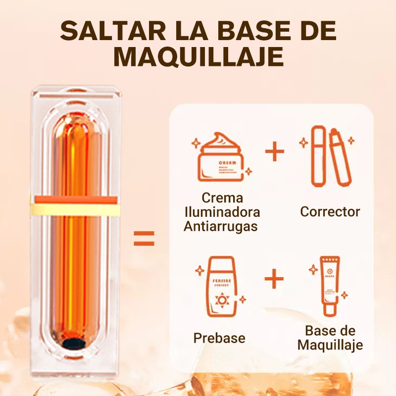 ⏳Último día: ¡COMPRA 2 Y LLÉVATE 1 GRATIS!🔥Crema tonificante con vitamina C para maquillaje🧡
