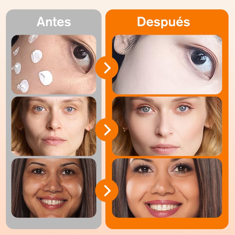 ⏳Último día: ¡COMPRA 2 Y LLÉVATE 1 GRATIS!🔥Crema tonificante con vitamina C para maquillaje🧡