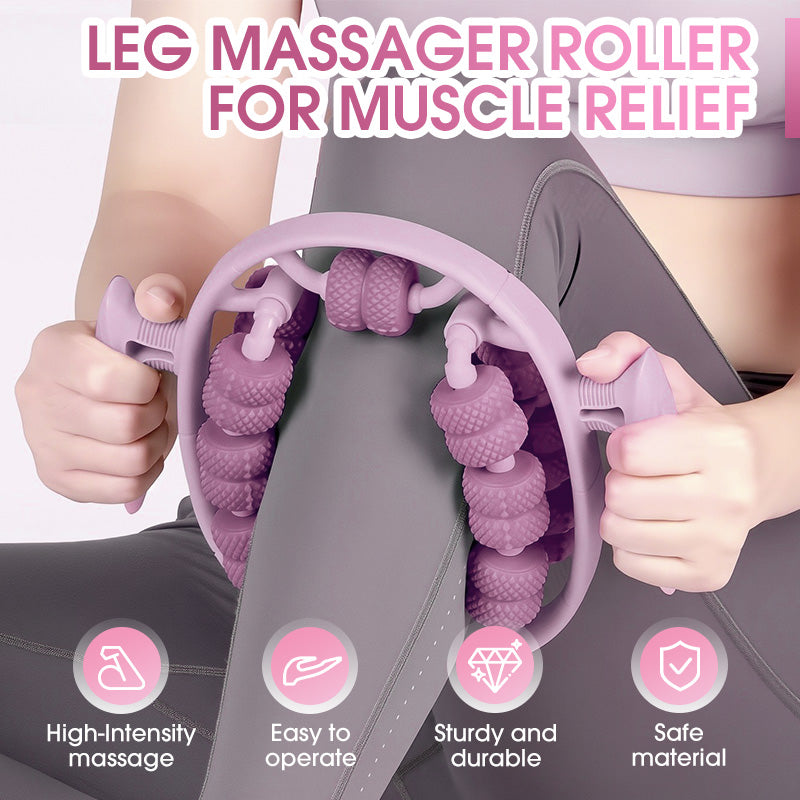 🔥 Rodillo Masajeador de Piernas - ¡Alivio Muscular Definitivo! 💆♀️✨