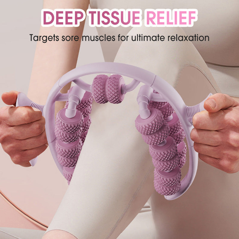 🔥 Rodillo Masajeador de Piernas - ¡Alivio Muscular Definitivo! 💆♀️✨