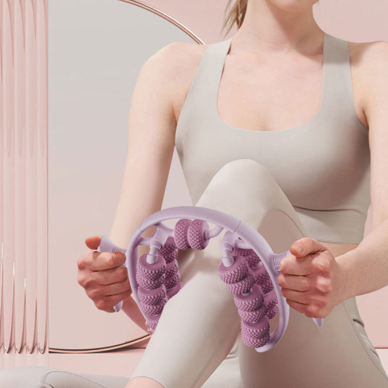🔥 Rodillo Masajeador de Piernas - ¡Alivio Muscular Definitivo! 💆♀️✨