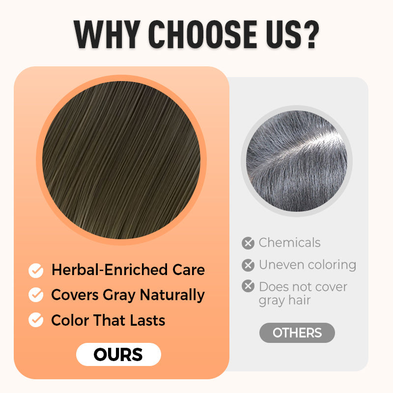 🌿 ¡COMPRA 2 LLEVA 3! ✨ Tinte Capilar con Extractos Vegetales - Cobertura Natural de Canas sin Amoníaco, Aporta Brillo y Suavidad al Cabello 💇♀️🧴