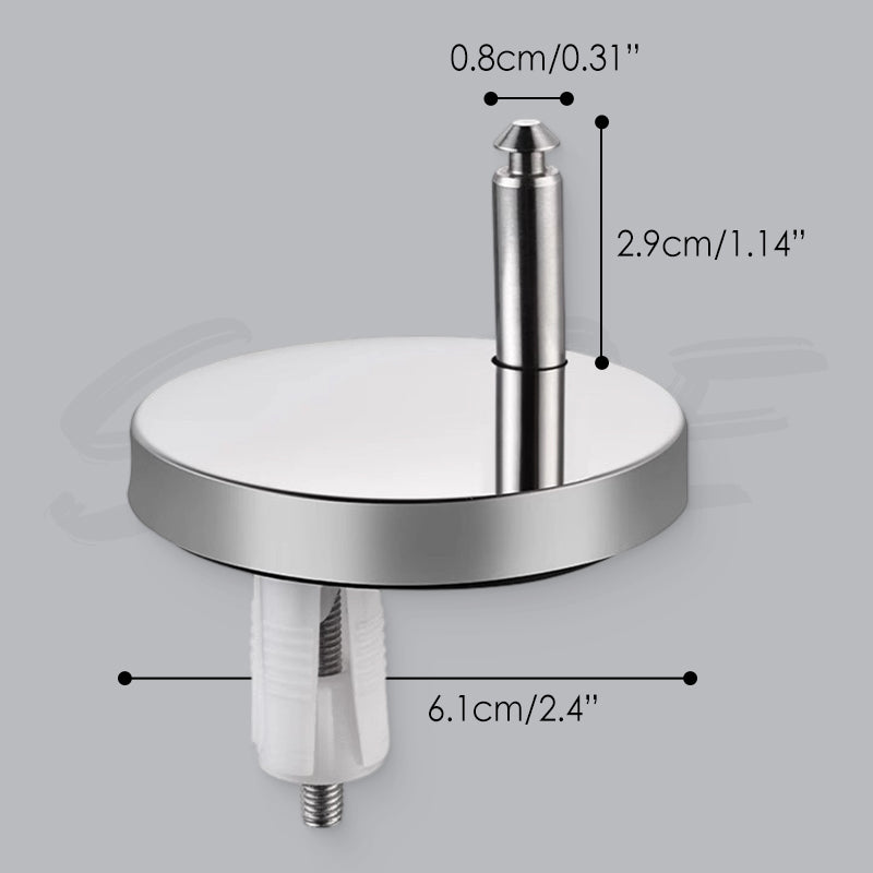 Tornillos de fijación universales para asiento de inodoro