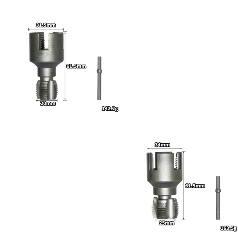 🔥Herramienta integrada para roscar tuberías internas y externas