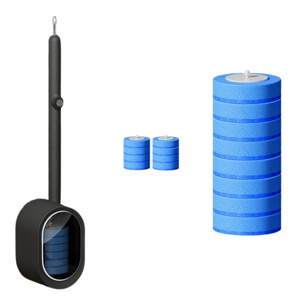 🚽 Kit de Limpieza para Inodoro con Cepillo Desechable Sin Contacto 💦