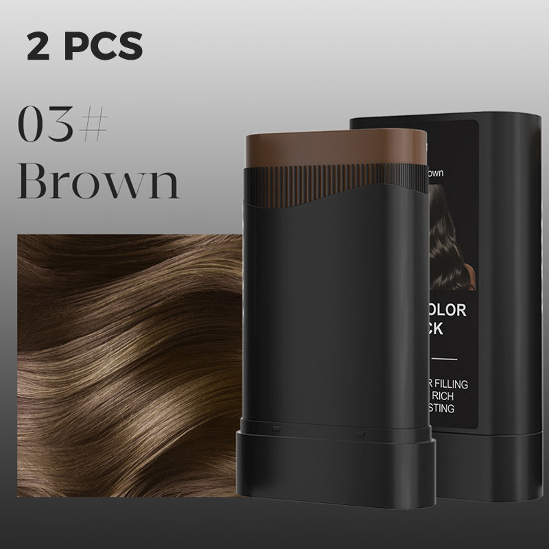 🧔♂️ Barra Rellena para Cabello y Barba Impermeable – Borra las Canas, ¡Natural al Instante! ✨