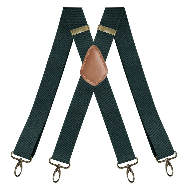 📢📢 -50 % !! ⏰ Tirantes para hombre con clip, espalda en X