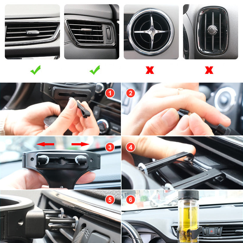 📢📢 ¡50% DE DESCUENTO - COMPRA 2 Y LLEVA 1 GRATIS !! ⏰ Portavasos multifunción para coche