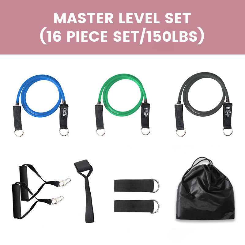 ⏳Oferta Especial por Tiempo Limitado⏰Construye el Cuerpo de Tus Sueños Sin Ir al Gimnasio | Juego de Bandas de Resistencia Ajustables para Entrenamiento Corporal Completo en Cualquier Lugar