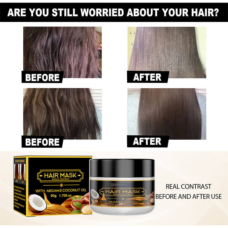 🔥COMPRA 2 RECIBE 1 GRATIS ( 3PCS) 🔥ShinyHair Instant Keratin Hair Repair Mask