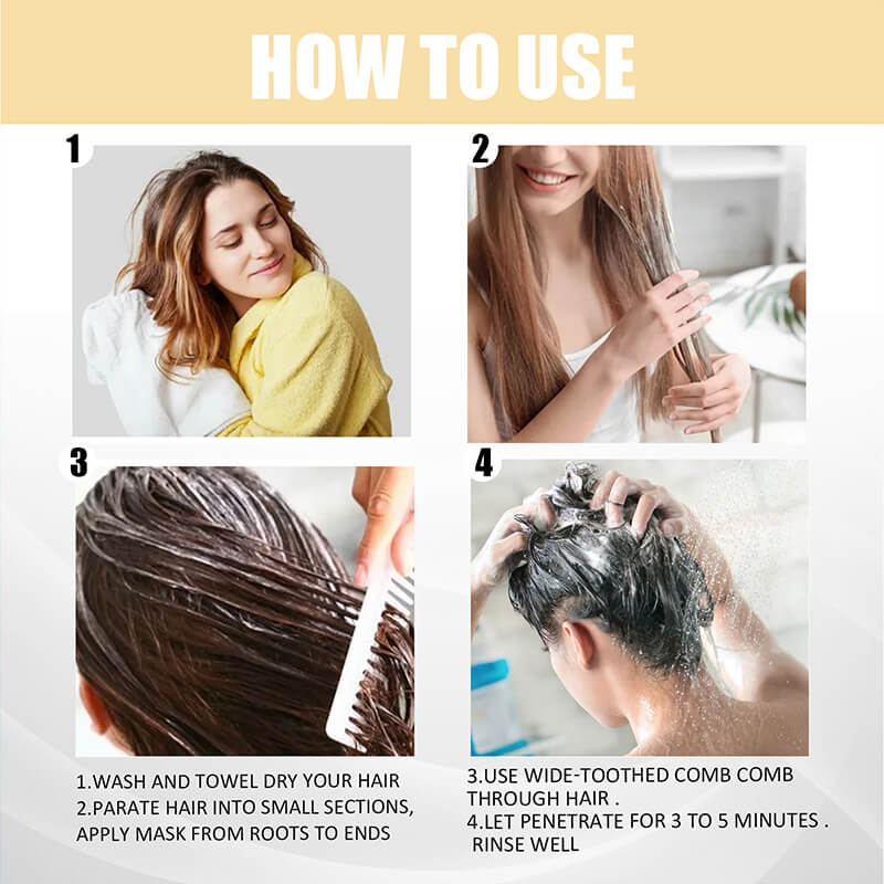 🔥COMPRA 2 RECIBE 1 GRATIS ( 3PCS) 🔥ShinyHair Instant Keratin Hair Repair Mask