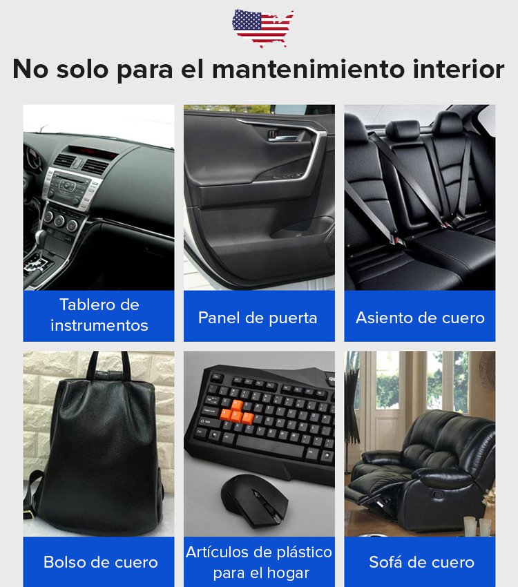 Renovador de plástico y cuero de interiores 【Compra 3 y llévate 3 gratis】