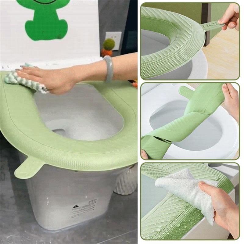 Cojín impermeable para asiento de inodoro