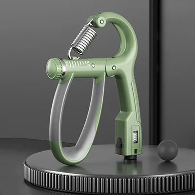 Empuñadura ajustable con contador LED