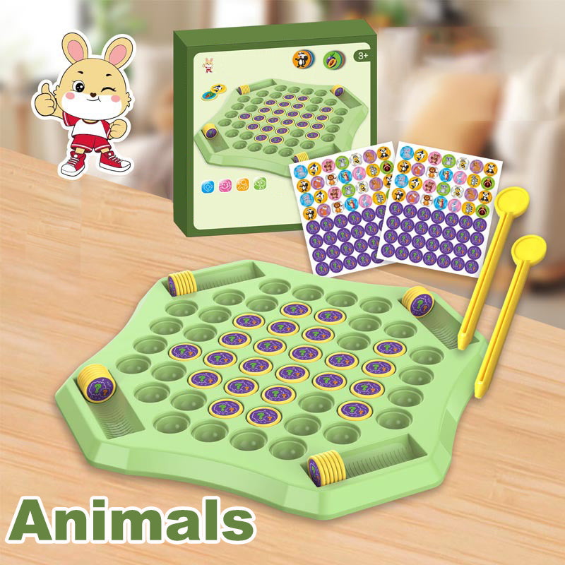 🎁 Ajedrez de Volteo Animal para Niños